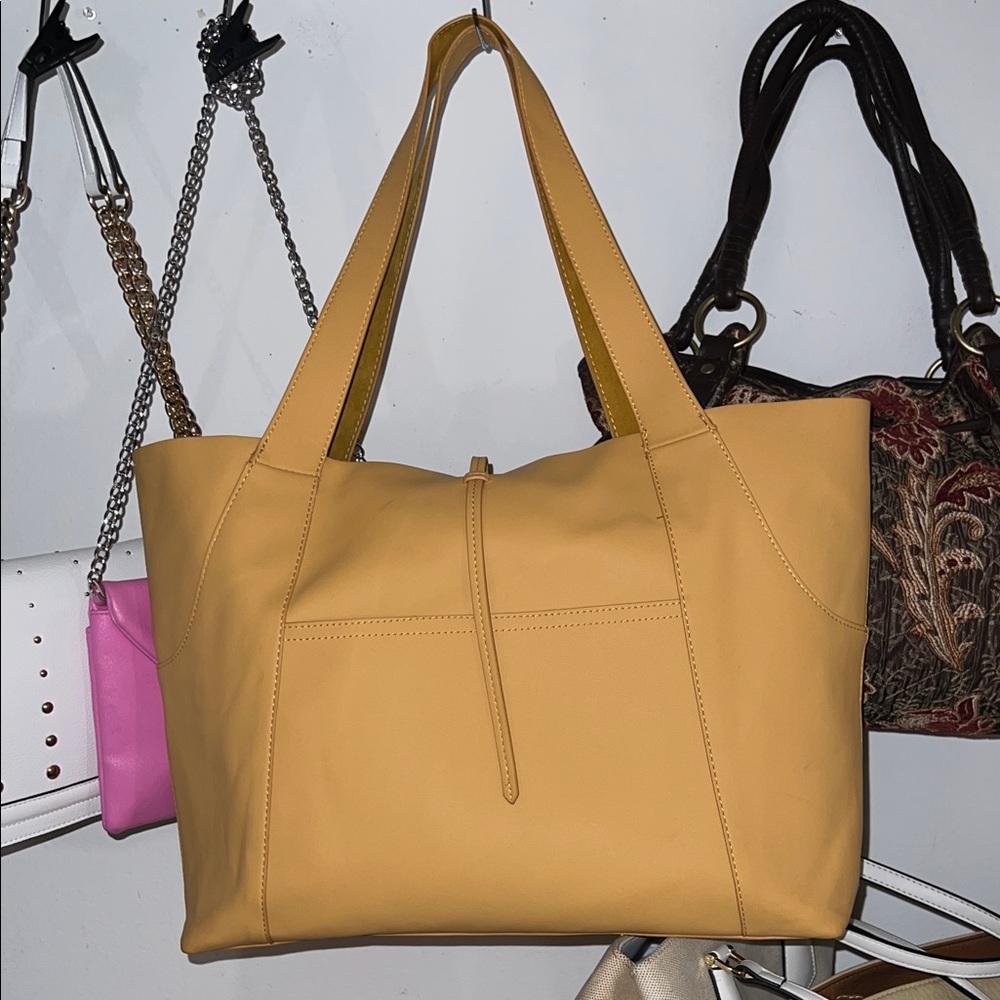 Elegant Mustard Yellow Tote Bag